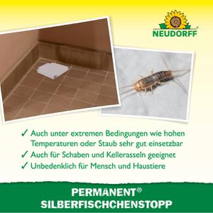 Produktbild für Silberfischfalle Neudorff Permanent Silberfischchen-Stopp