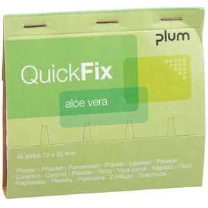 Pflaster Plum QuickFix Aloe Vera, 45 Strips
