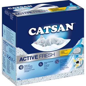 Produktbild für Katzenstreu Catsan Active Fresh, aus Naturton und Aktivkohle