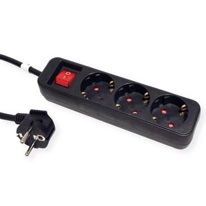 Produktbild für Steckdosenleiste Roline mit 6m Kabel