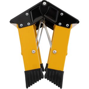 Produktbild für Klapptritt Krause Treppy PlusLine, 130334, gelb, aus Aluminium
