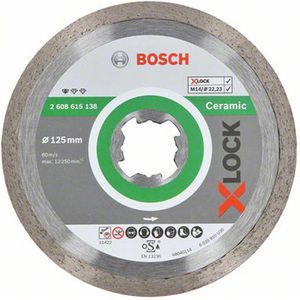 Trennscheibe Bosch Standard for Ceramic, X-Lock