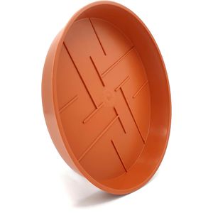 Produktbild für Blumentopf-Untersetzer Plastard Milano, terrakotta, Ø 18,5 cm