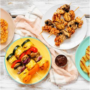 Produktbild für Holzspieße Papstar 16635 pure, Schaschlikspieße