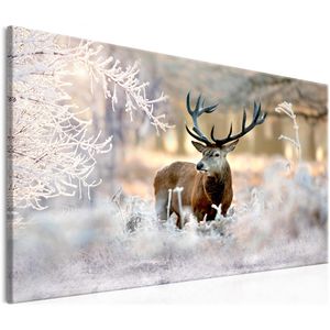Produktbild für Wandbild Artgeist Hirsch im Winter