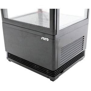 Produktbild für Kühlvitrine Saro SC70, 330-10051, schwarz