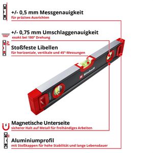 Produktbild für Wasserwaage Einhell 65900, Set