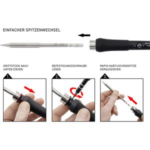 Produktbild für Lötkolben GALLUNOPTIMAL Sprint80+