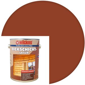 Wilckens Holzlasur Dickschichtlasur, 2,5l, außen, mahagoni