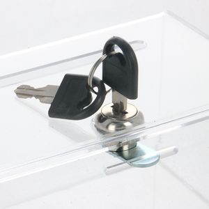 Produktbild für Spendenbox Böttcher-AG Premium, Acryl, transparent, glasklar