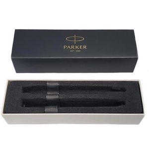 Produktbild für Schreibset Parker Sonnet Black Lacquer G.C. 2093371, 2-teilig
