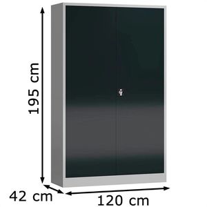 Produktbild für Aktenschrank ClassiX X-530378, aus Metall
