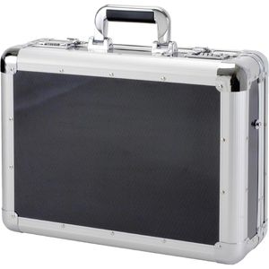 Produktbild für Aktenkoffer Alumaxx 45140 C-1 silber / schwarz, mit Laptopfach