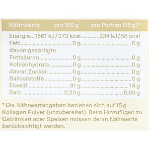 Produktbild für Kollagen Glow25 Hydrolysat, Peptide Typ 1 &amp; 3