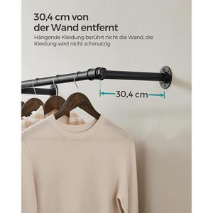 Produktbild für Wandgarderobe Songmics HSR104B01, Metall