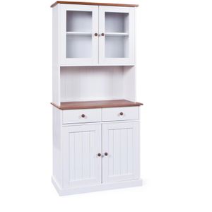 Küchenschrank Inter-Link Westerland, weiß, (BxH) 90 x 191 cm