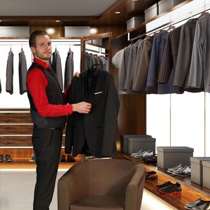 Produktbild für Kleiderbügel Relaxdays 10021077, aus Metall