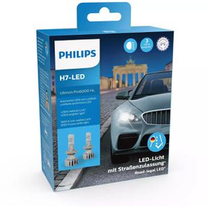Produktbild für Auto-Lampe Philips Ultinon Pro6000, 5800 Kelvin, H7