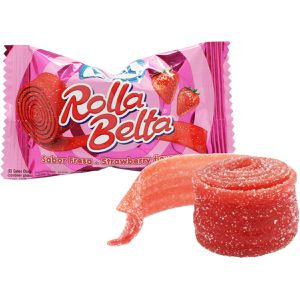 Produktbild für Fruchtgummis Vidal Rolla Belta Strawberry