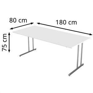 Produktbild für Schreibtisch Kerkmann start up 4341