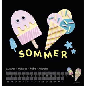 Produktbild für Fotokalender Folia Bastelkalender jahresunabhängig