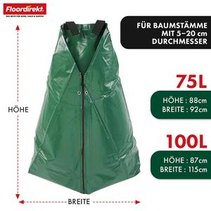 Produktbild für Baumbewässerungssack Floordirekt fd-33074, 8 Stunden, 75 Liter