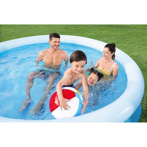 Produktbild für Aufstellpool Bestway 57456 Fast Set blau, rund