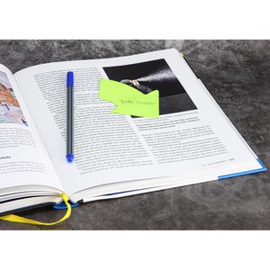 Produktbild für Haftnotizen Kores Fantasy Pfeilform, neon