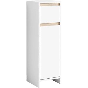 Produktbild für Badschrank Vicco Emma, weiß / sonoma eiche
