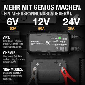 Produktbild für Autobatterie-Ladegerät NOCO GENIUSPRO50