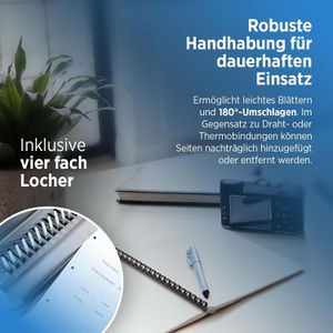 Produktbild für Bindegerät Genie CB 850, A4, manuell
