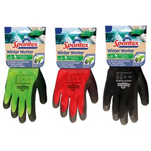 Produktbild für Arbeitshandschuhe Spontex Winter Worker Recycling