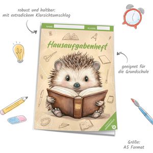 Produktbild für Hausaufgabenheft Trötsch Grundschule Igel, A5