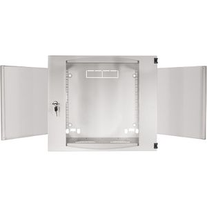 Produktbild für Netzwerkschrank LogiLink Single Section, W06F64G, 19 Zoll