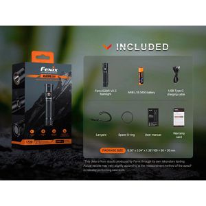 Produktbild für Taschenlampe Fenix E28R V2.0, LED, aufladbar