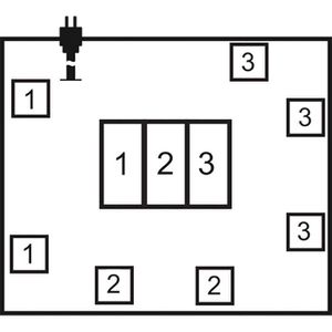 Produktbild für CEE-Stromverteiler Brennenstuhl BSV 3, mobil