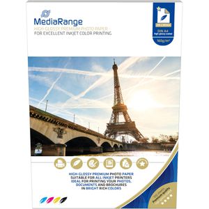 Fotopapier MediaRange MRINK105, für Inkjet, A4