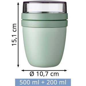 Produktbild für Müslibecher Mepal Lunchpot Ellipse Nordic sage