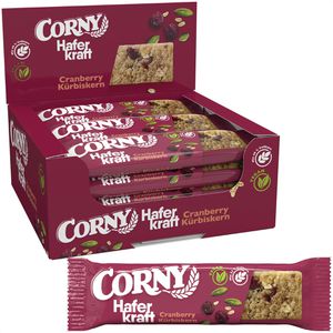 Müsliriegel Corny Haferkraft Cranberry-Kürbiskern
