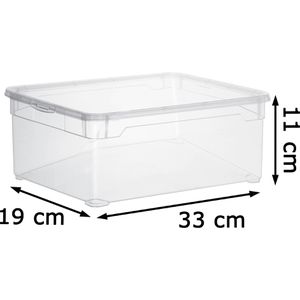 Produktbild für Aufbewahrungsbox Rotho Clearbox Lady Shoe, 5L