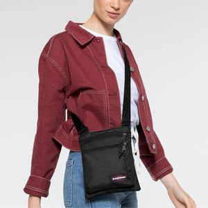 Produktbild für Umhängetasche Eastpak Rusher Black, aus Polyester, schwarz