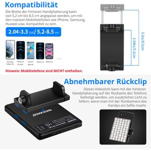 Produktbild für Kamera-Licht Neewer NL-60AI, 60 LEDs