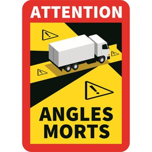 Fahrzeugkennzeichnung Abtec Toter Winkel, Angles Morts