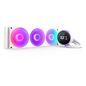Produktbild für CPU-Kühler NZXT Kraken Elite 360 RGB, RL-KR36E-W2, PWM