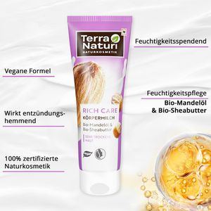 Produktbild für Bodylotion Terra-Naturi Bio Rich Care Körpermilch