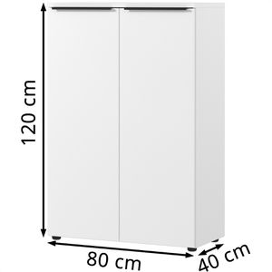 Produktbild für Aktenschrank Germania Mailand, 4368-84 aus Holz