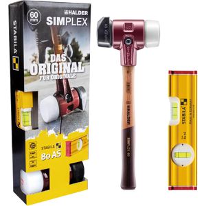 Schonhammer HALDER SIMPLEX-Plusbox Galabau, Kopf-Ø 60mm, Set