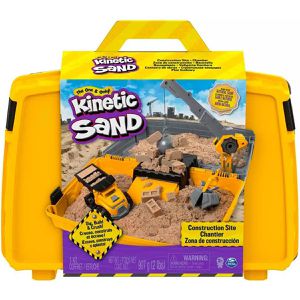 Produktbild für Kinetischer-Sand Kinetic-Sand Baustellen Koffer, naturbraun