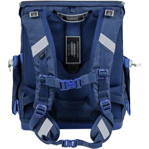 Produktbild für Schulranzen Belmil Compact Plus Topograhic, 5-teilig