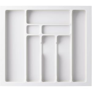 Produktbild für Besteckkasten Sossai Divio, weiß, aus Kunststoff